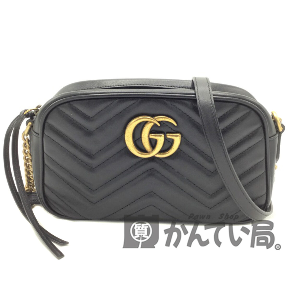 GUCCI】 グッチ 447632 GGマーモントショルダーバッグを亘理町のお客様