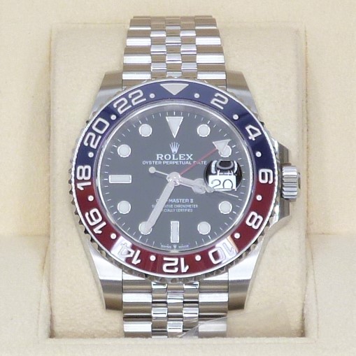 ROLEX GMTマスターⅡ 青赤