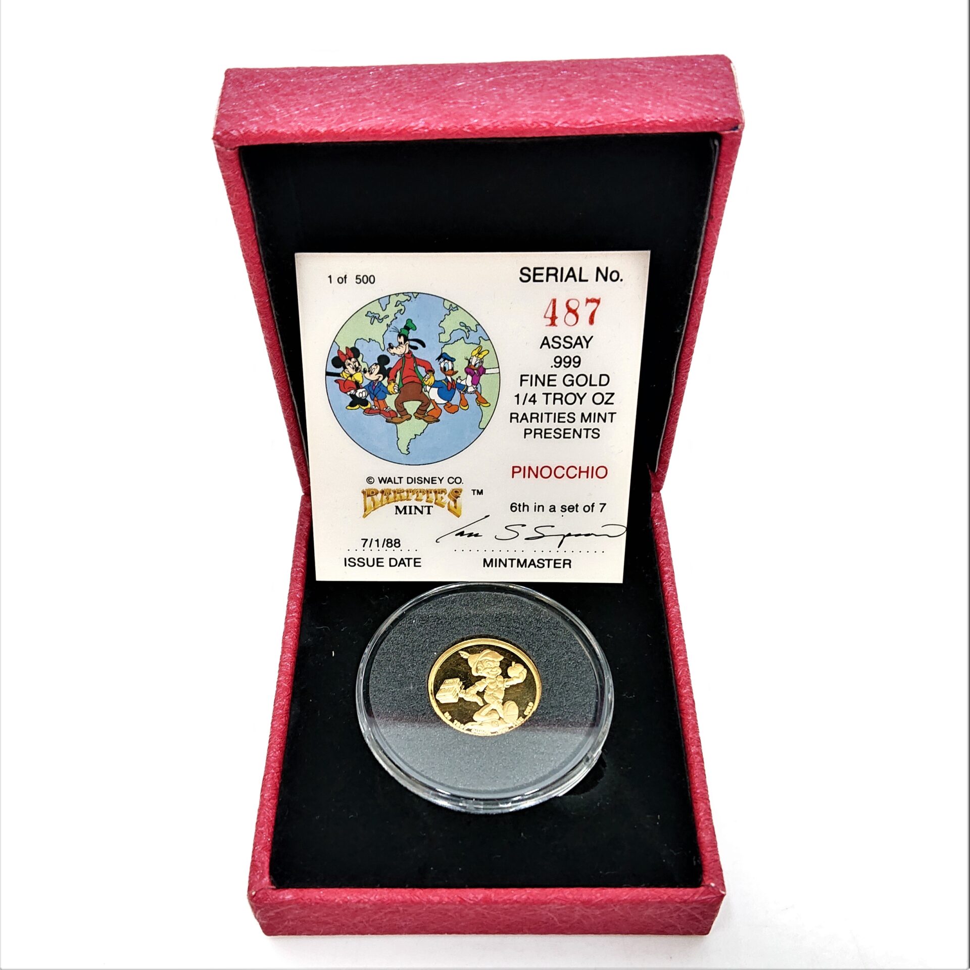 ディズニー金貨 1/4oz】買取金額は？ | 買取実績 | #_仙台卸町店_