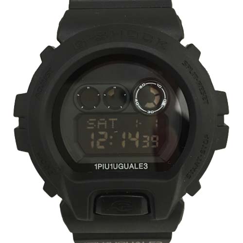 【未使用】G-SHOCK × 1PIU1UGUALE3 MRG291 GD-X6900 カシオ ブラック ウノピュウノウグァーレトレ 腕時計 CASIO  Y0607 GD-X6900-1JF | CASIO