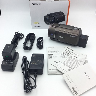 SONY（ソニー）FDR-AX45 4Kビデオカメラをお買取させていただきました