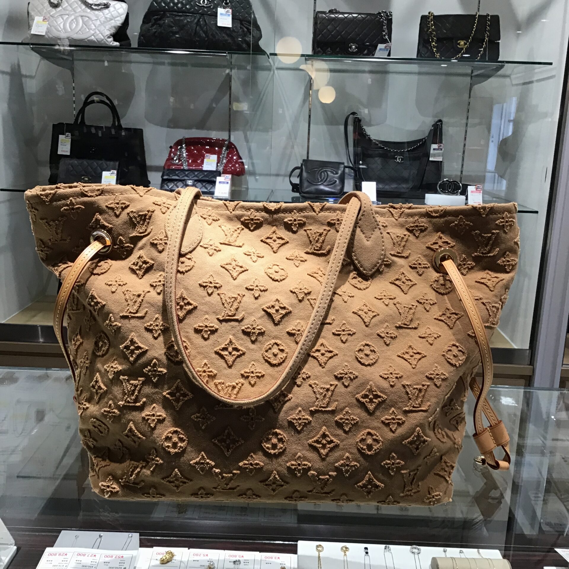 LOUIS VUITTON】モノグラム・ストーン ネヴァーフルMM 2013