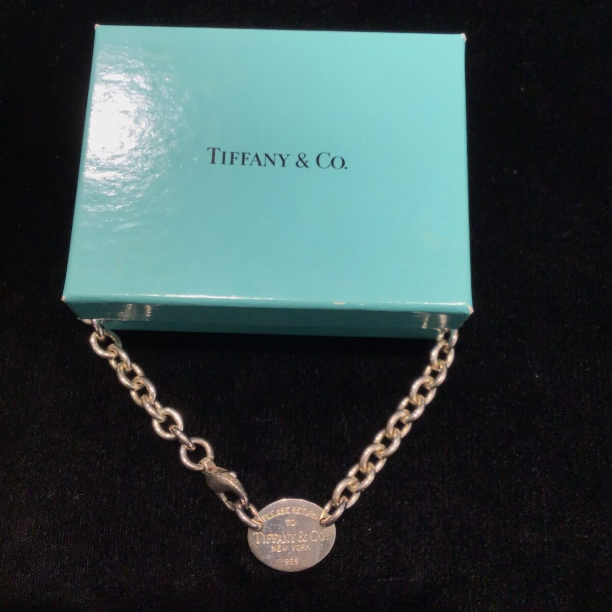 Tiffany&Co. リターントゥティファニー オーバルタグネックレス