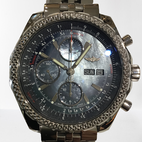 BREITLING（ブライトリング）ベントレーＧＴマザーオブパールの買取金額と査定ポイントを紹介】ブライトリングを売りたい方におすすめ | 買取実績  | 質屋かんてい局 須賀川店 | 質屋かんてい局