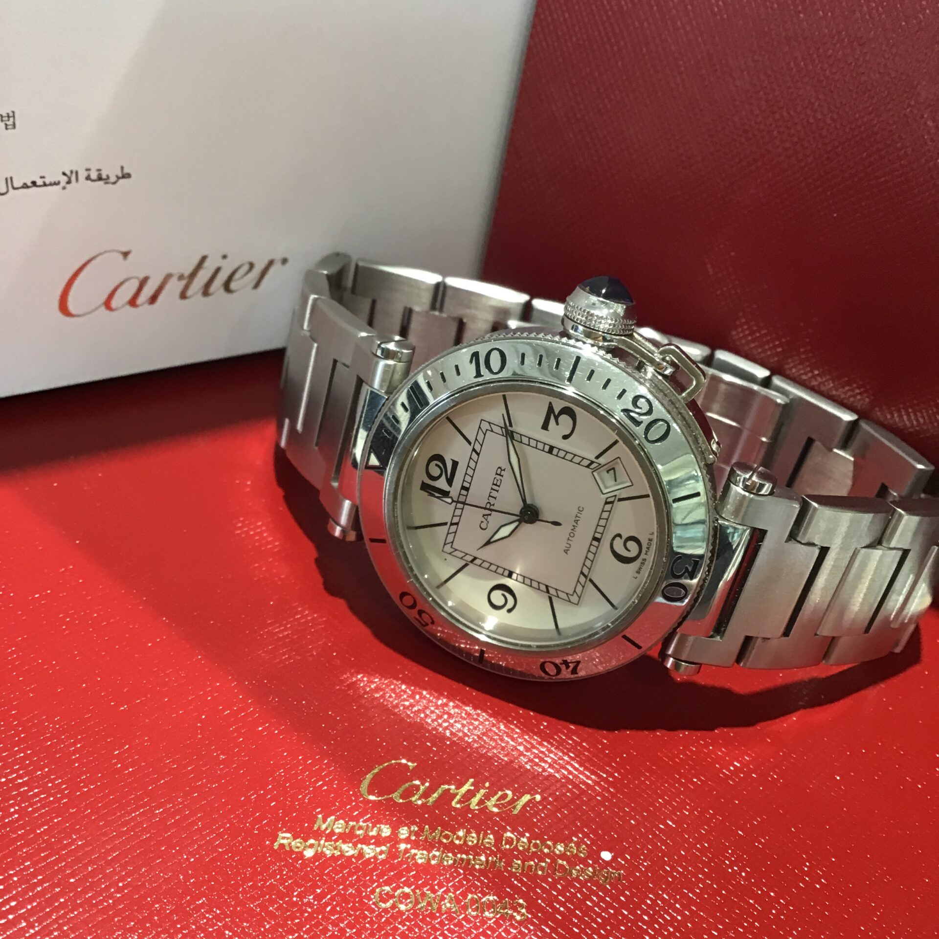 Cartier】カルティエ パシャ シータイマー 2790をお客様からお買取させて頂きました。質屋かんてい局須賀川店｜須賀川市・郡山市・白河市｜福島県  | 買取実績 | 質屋かんてい局 須賀川店 | 質屋かんてい局