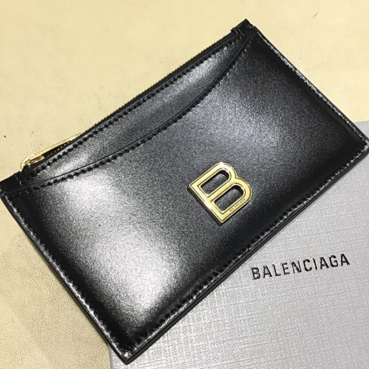 バレンシアガ アワーグラス カードホルダー - 折り財布