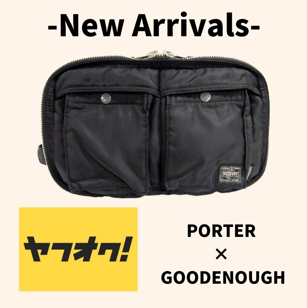 Goodenough × PORTER ウォレット 【 グッドイナフ ポーター】 GOODENOUGH グッドイナフ x PORTER ポーター 3WAY タンカー