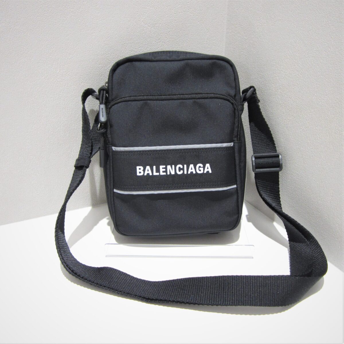 BALENCIAGA 638657 スポーツメッセンジャーS ロゴショルダーバッグ 210628