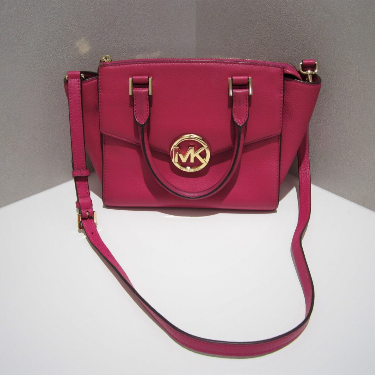 MICHAEL KORS 35H4GHUS2L ハドソンミディアムサッチェル2Wayバッグ　210509