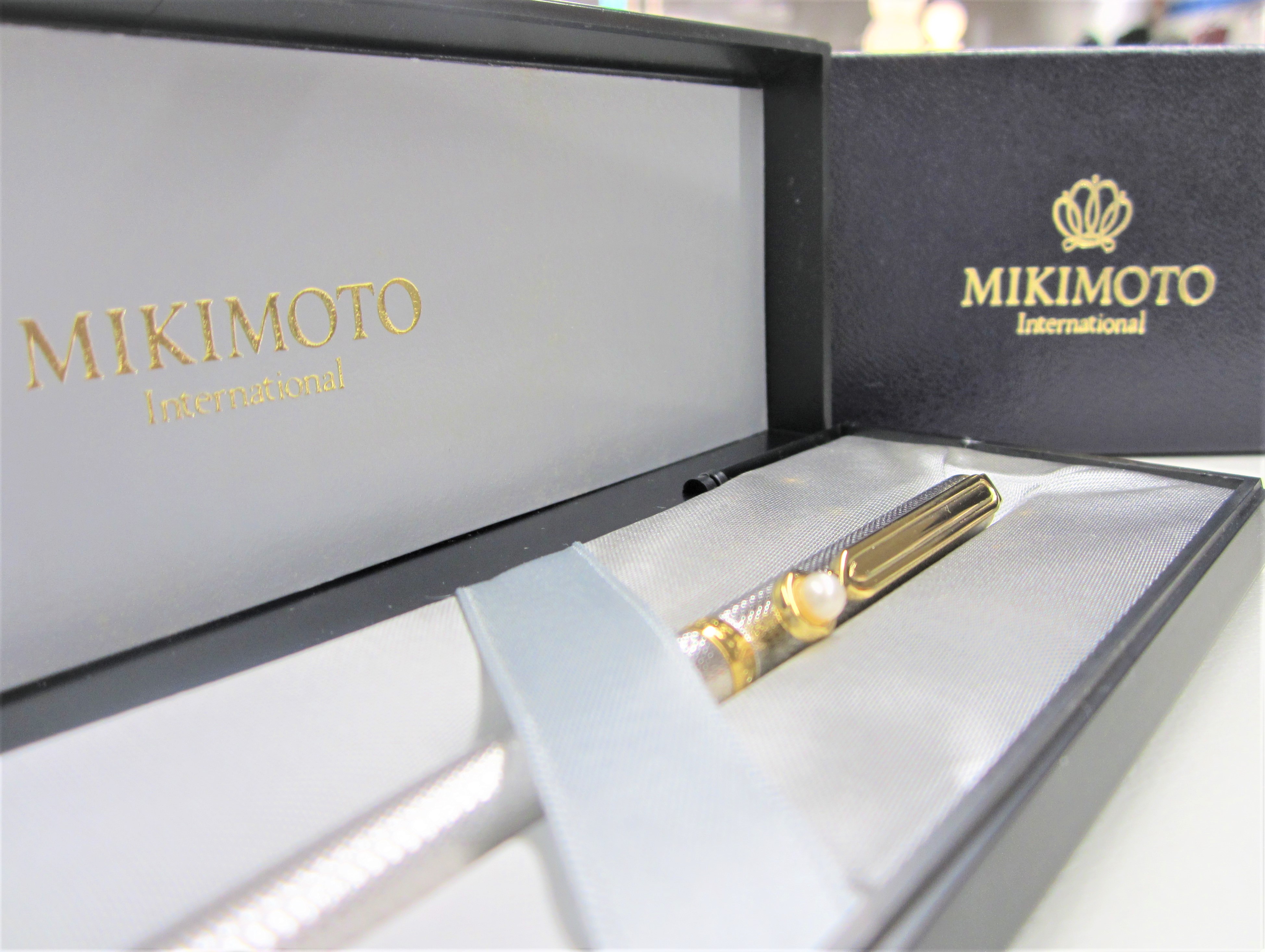 ミキモト MIKIMOTO 真珠入りボールペン】を お買取りさせていただき