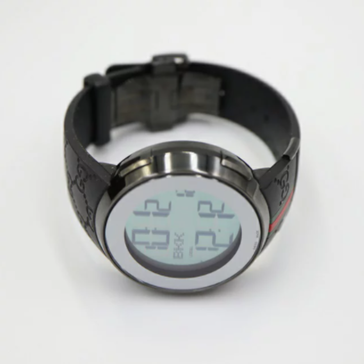 【美品】アイグッチ　ワールドタイム　メンズ　腕時計　ベルト交換済み【袋付き】