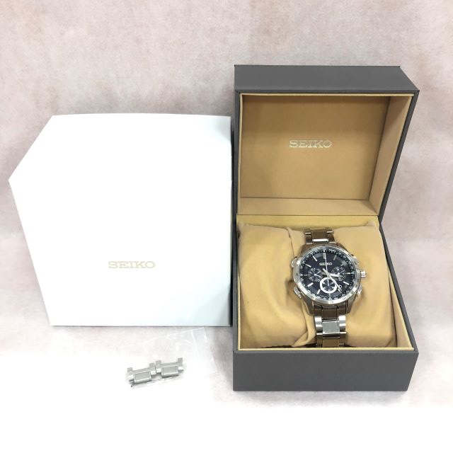 ⭐️SEIKO 美品 ブライツフライト電波 腕時計8b92-0ab0 稼働 腕時計 ⭐️SEIKO 美品 ブライツフライト電波 腕時計8b92-0ab0 稼働