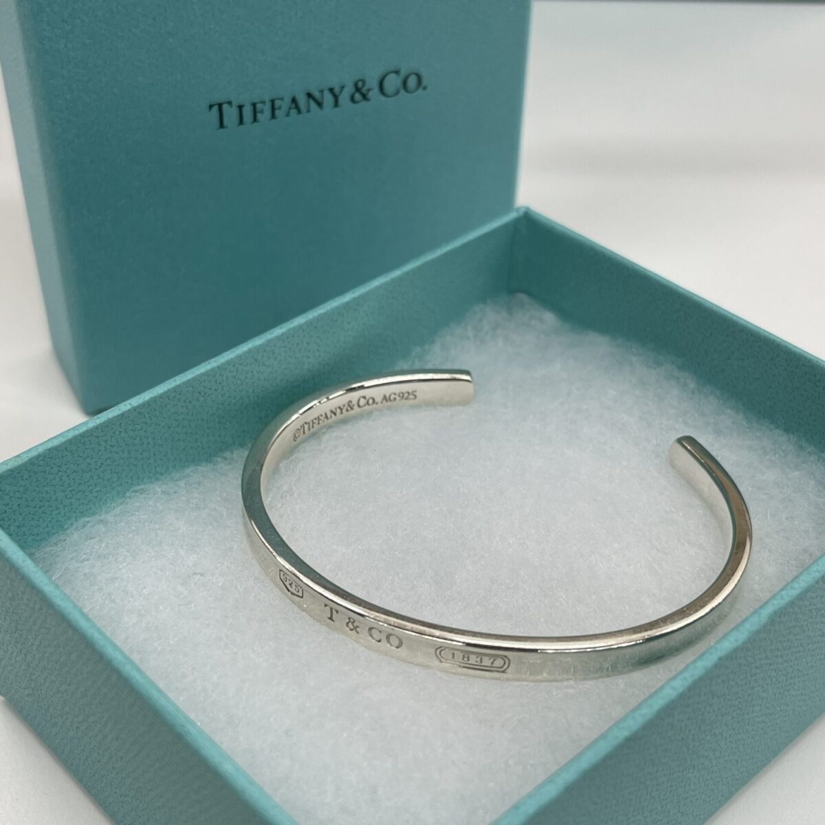 TIFFANY & Co. 1837ナローカフ ブレスレット SV925 SEAL限定商品 