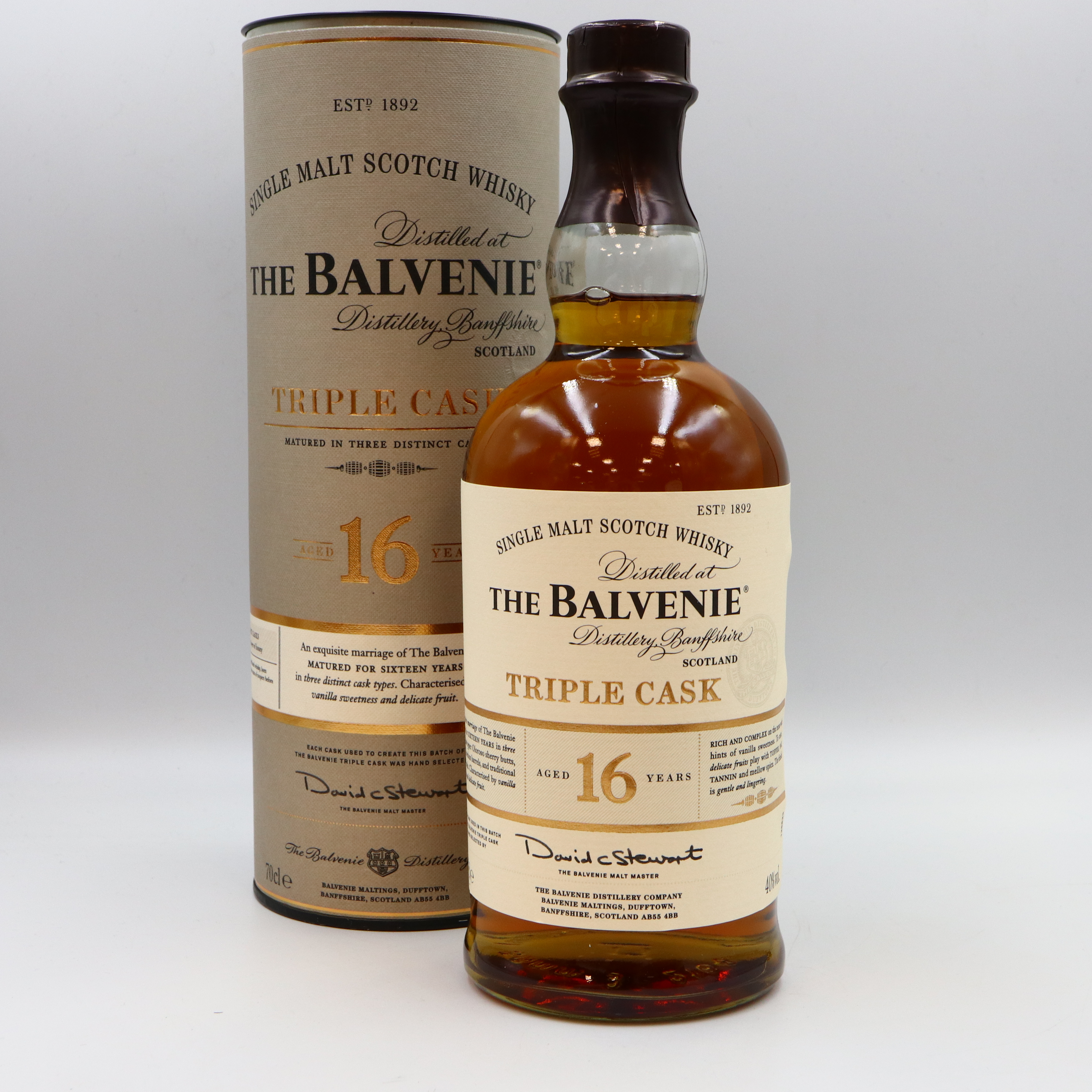 買取実績】バルヴェニー 16年 トリプルカスク バルベニー お酒