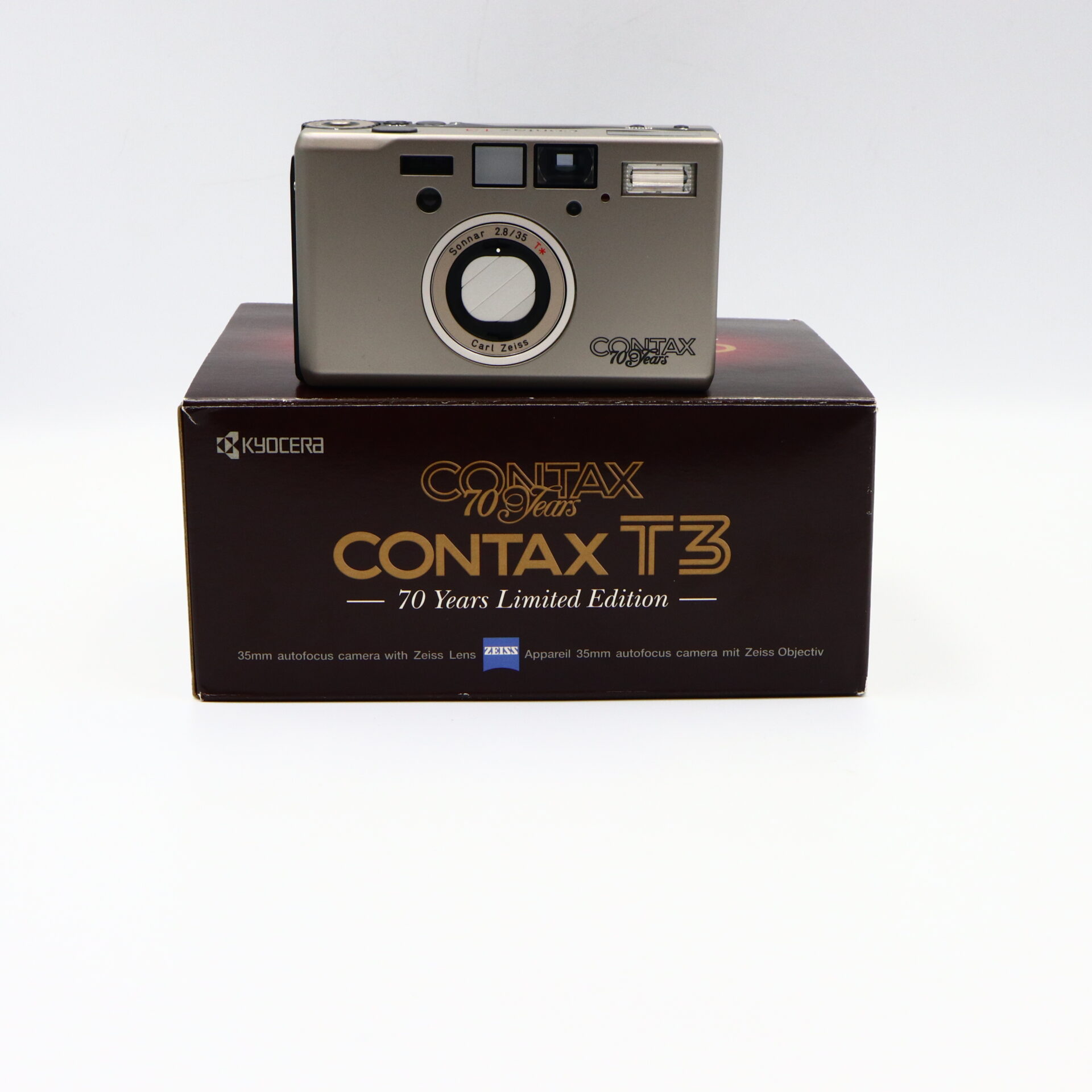 買取実績】コンタックス（CONTAX） T3 -70Years Limited Edition