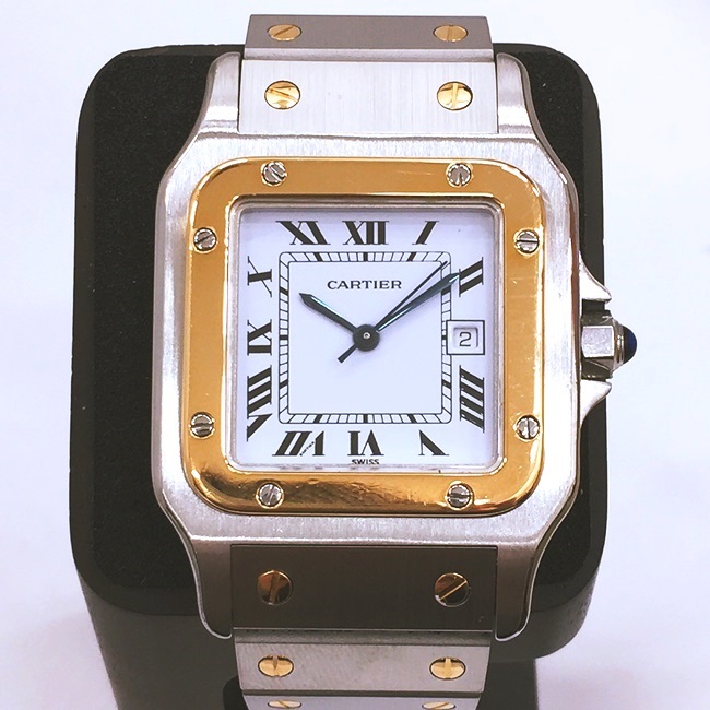 買取実績】Cartier サントスガルベLM W20011C4【かんてい局つくば店