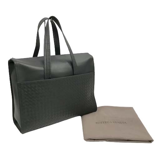 本日のみ大幅値下げ‼️ボッテガヴェネタ　ビジネスバッグ BK イントレチャート BOTTEGA VENETA ボッテガヴェネタ ビジネスバッグ/ブリーフ