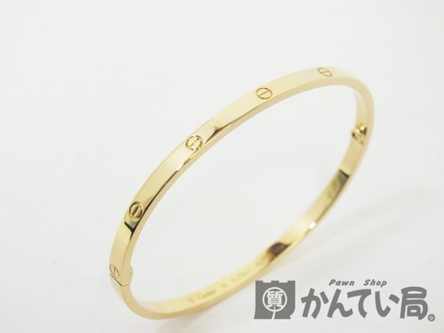 Cartier ゴールド バングル 付属品完備 Cartier ゴールド バングル 付属品完備