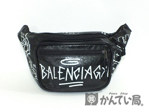 BALENCIAGA バレンシアガ 529550 EXPLORER BELT PACK GRAFFITI