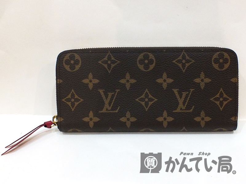 【LV】M60742 ポルトフォイユ･クレマンス☆ＡＢ品☆質屋 ユニオン本通店 LOUIS VUITTON ルイ・ヴィトン フューシャ モノグラム LOUIS VUITTON ルイ・ヴィトン ポルトフォィユ・クレマンス M60742