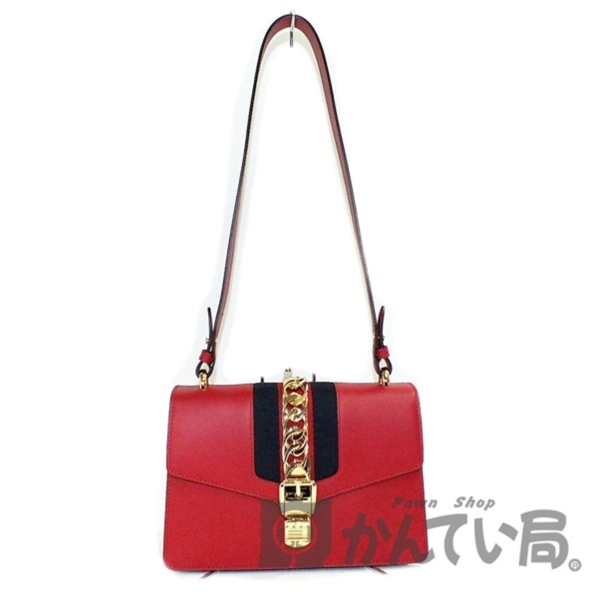 極美品 GUCCI グッチ シルヴィ スモール ショルダーバッグ 421882