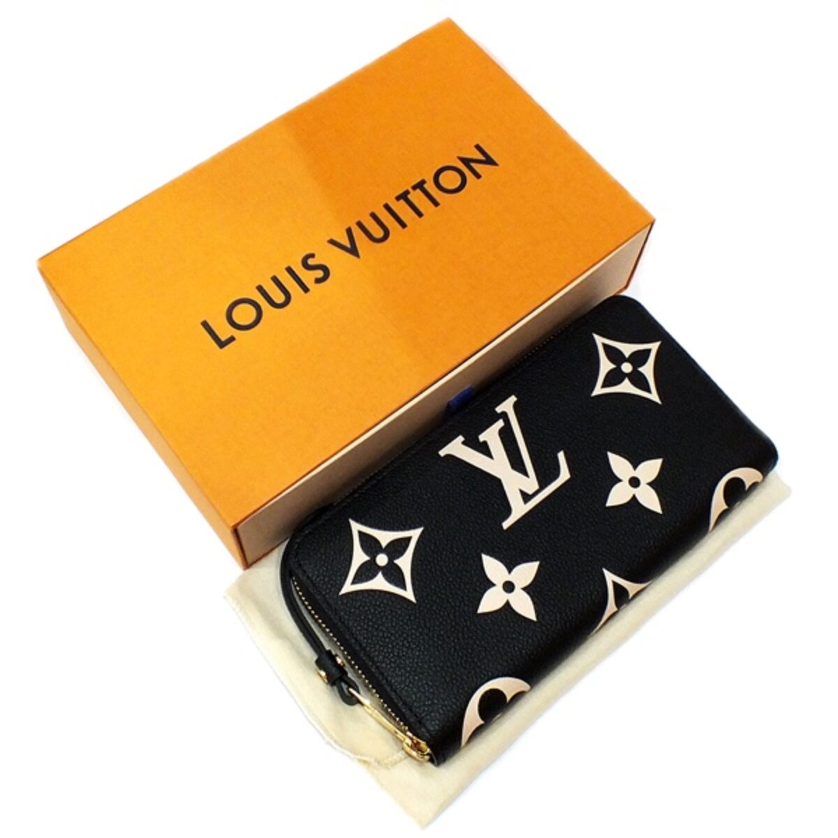 LOUIS VUITTON ルイヴィトン M80481 バイカラー ジッピーウォレット 