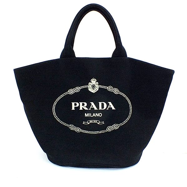 PRADA プラダ 1BG186 カナパ 2WAY トートバッグ ポーチ付 中古品 used