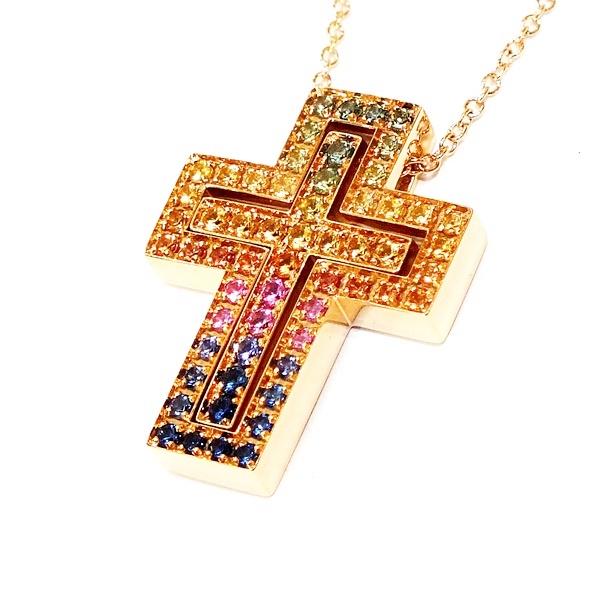 最終！DAMIANIダミアーニエゴ 10Pダイヤ　クロコベルト DAMIANI ベルエポック・クラウン PG Mサイズ 50cm 未使用品