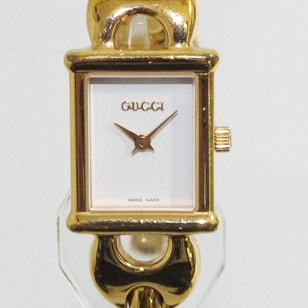 GUCCI グッチ 1800L スクエア クォーツ レディース 腕時計 | 買取実績