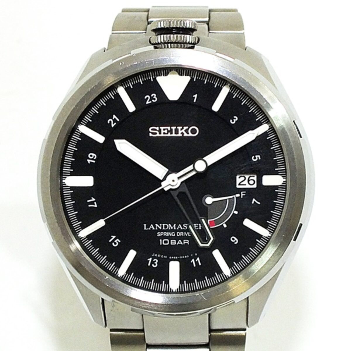 SEIKO セイコー 5R66-0AY0 ランドマスター スプリングドライブ 腕時計 
