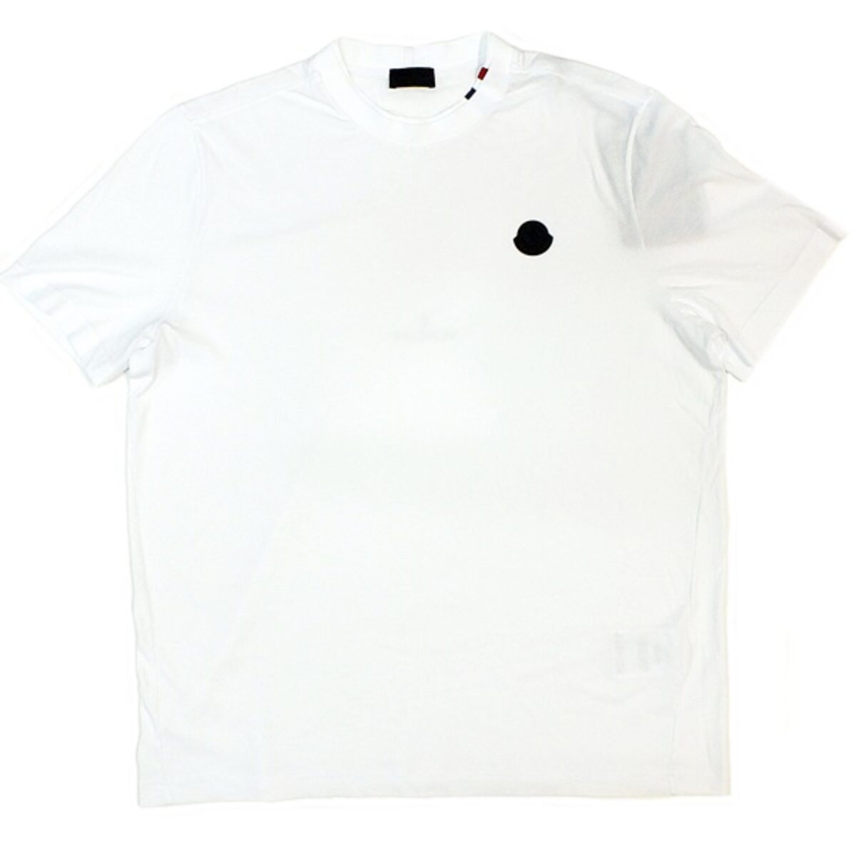モンクレール　クルーネック　半袖　Tシャツ　白　未使用　aq9131コットン100％