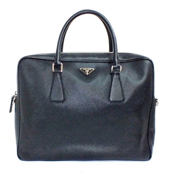 m*様 極美品 プラダ ナイロン × サフィアーノレザー 2WAYビジネス ブラ 22006259-1.jpg